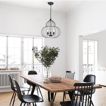 HD Direct 3 -Light Brushed Black Modern/Contemporary