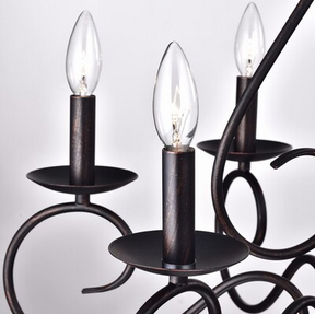 HD Direct 6 -Light Antique Copper Traditional