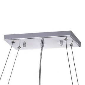 HD Direct 5 -Light Polished Chrome Shaded Modern/Contemporary Crystal