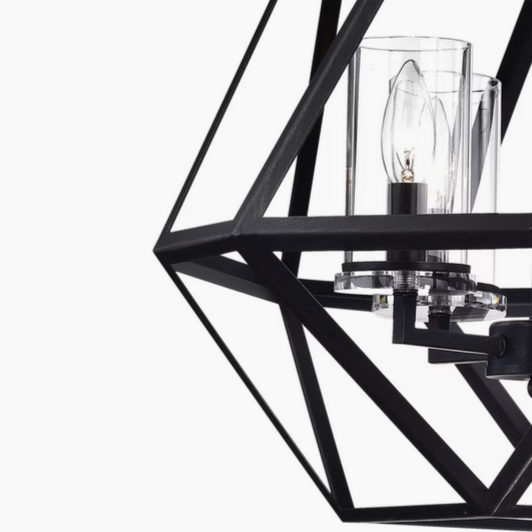 HD Direct 4 - Light Dimmable Geometric Semi-Flush Mount
