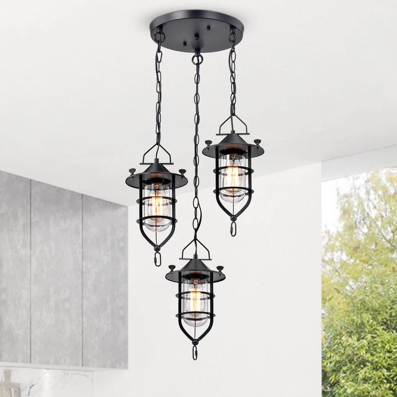 HD Direct 3-Light Cluster Pendant