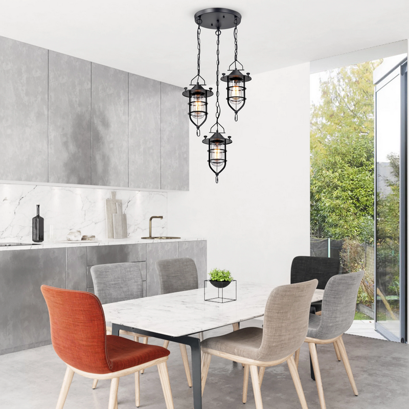 HD Direct 3-Light Cluster Pendant