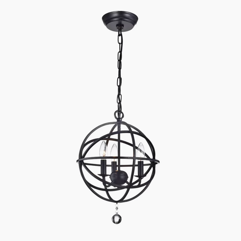 HD Direct  3 - Light Brownish Black Unique/Statement Pendant