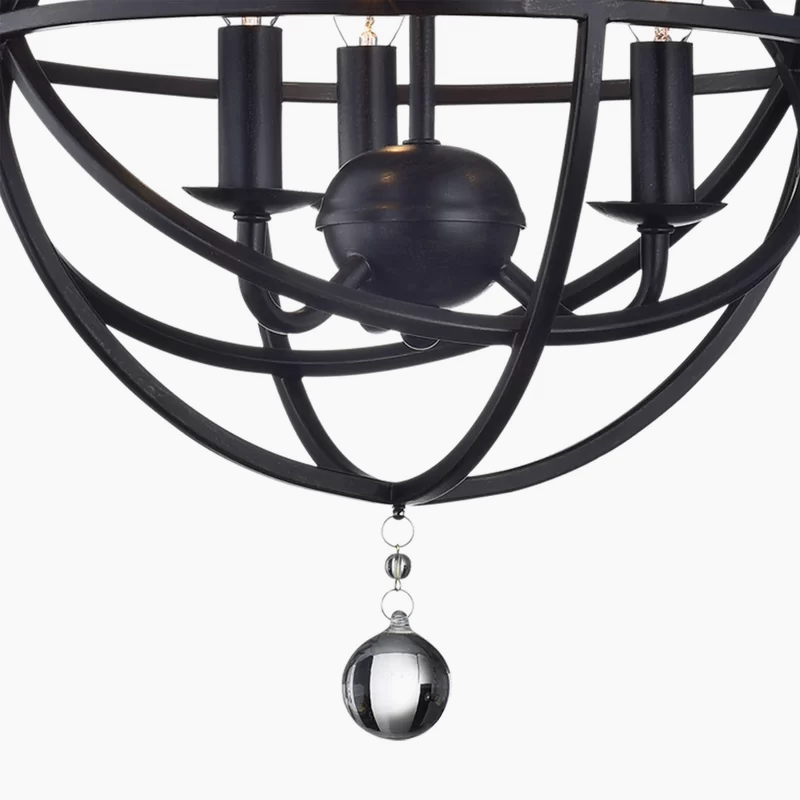 HD Direct  3 - Light Brownish Black Unique/Statement Pendant