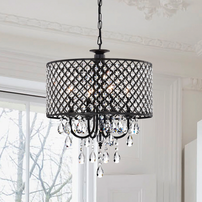 HD Direct 4-Light Drum Chandelier