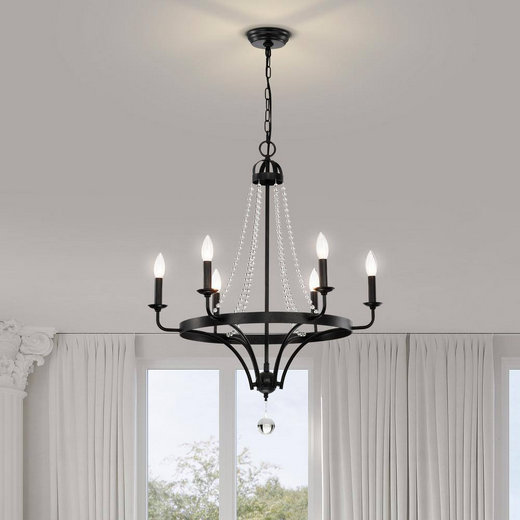 HD Direct 6 -Light Black Modern/contemporary