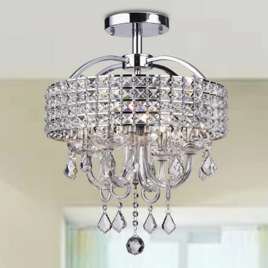 HD Direct Glass Semi Flush Mount