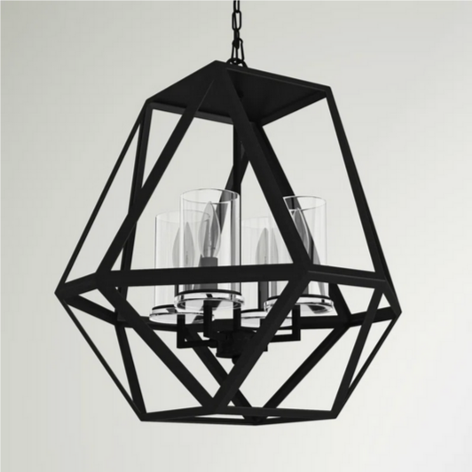 HD Direct 4 - Light Dimmable Geometric Chandelier