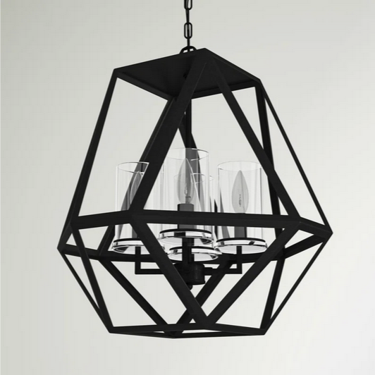 HD Direct 4 - Light Dimmable Geometric Chandelier