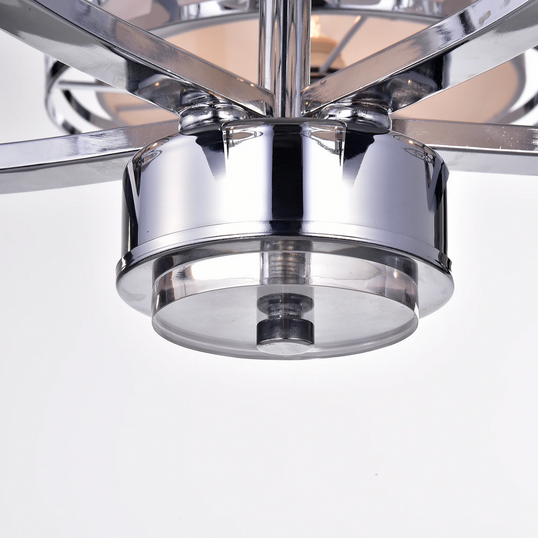 HD Direct 5-Light Polished Chrome Modern/Contemporary