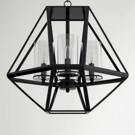 HD Direct 4 - Light Dimmable Geometric Chandelier