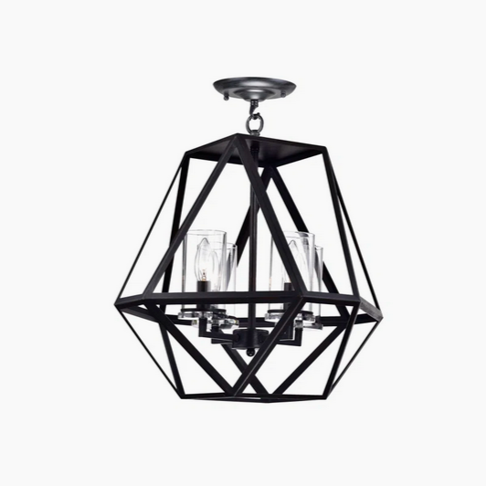 HD Direct 4 - Light Dimmable Geometric Chandelier